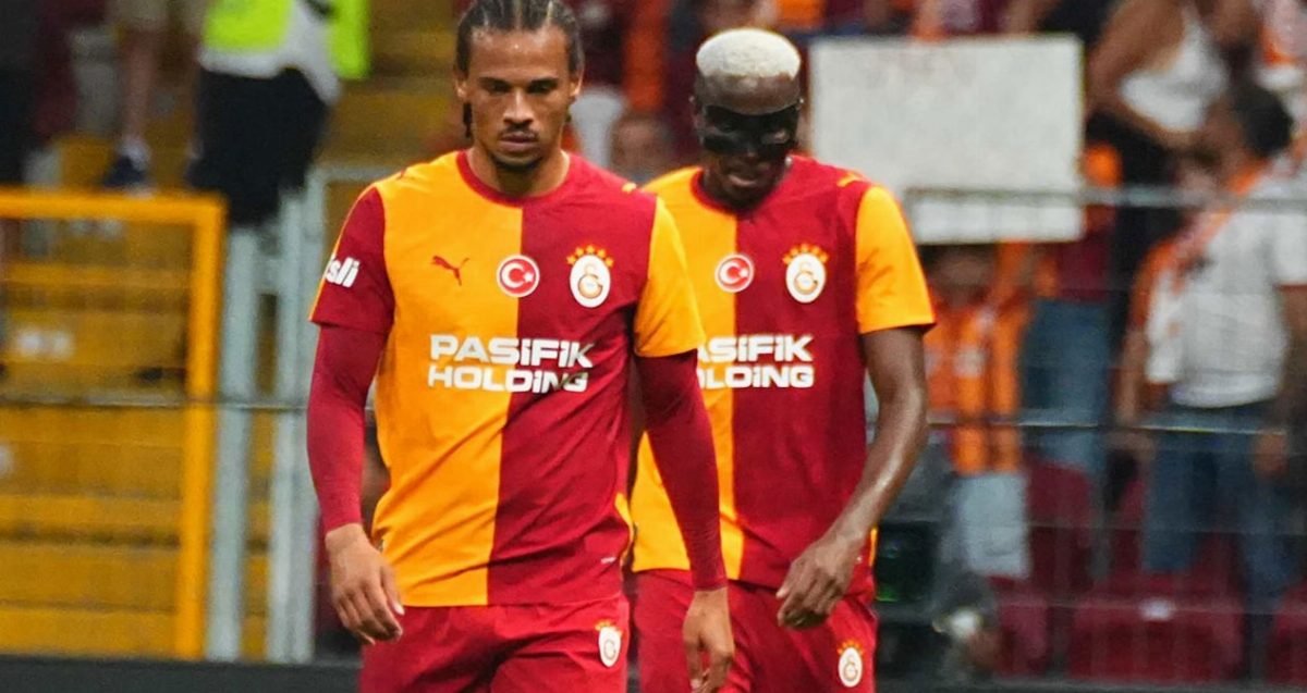 Galatasaray, Leroy Sane ile Lille ve Fenerbahçe maçlarında devam etmeyecek