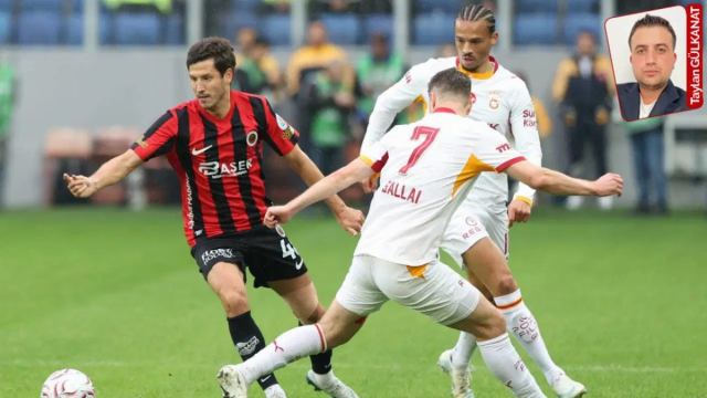 Galatasaray, Gençlerbirliği'ni Deniz'in Golüyle Yendi