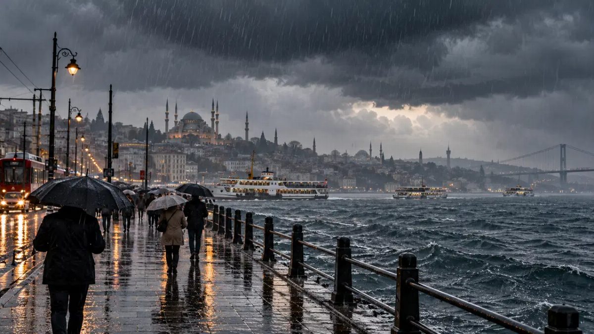 İstanbul Valiliği sağanak ve fırtına uyarısı yaptı