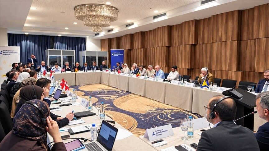 Bosna Hersek'te Avrupa Müslüman Kuruluşları Konferansı düzenlendi