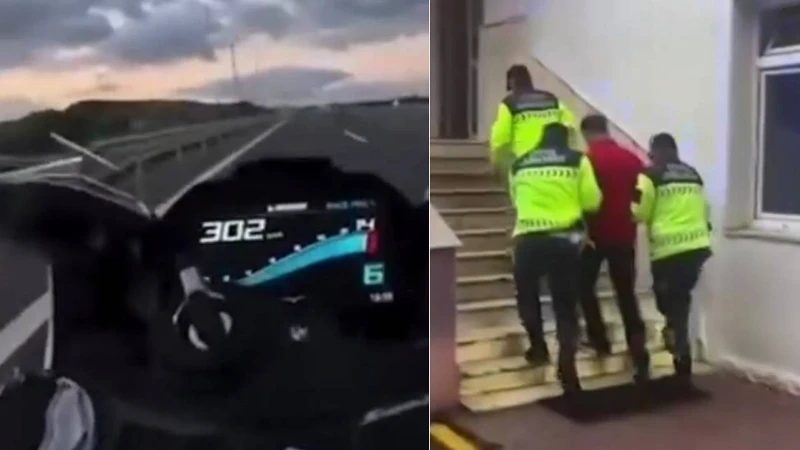 Pendik'te motosiklet sürücüsüne 331 bin lira ceza kesildi