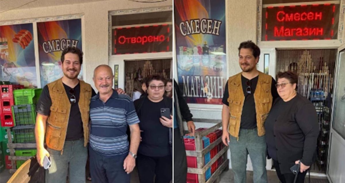 Çağatay Ulusoy, Bulgaristan'daki köyüne ziyaret gerçekleştirdi