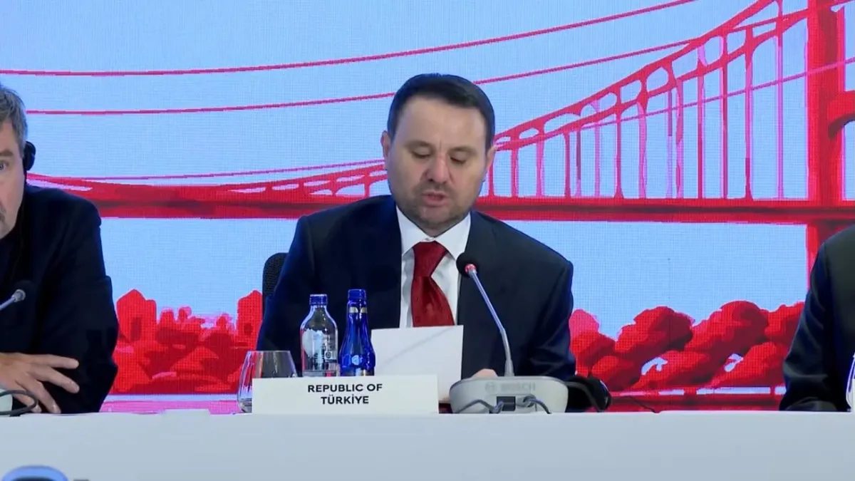 Adalet Bakanı Gürlek, Gazze için uluslararası adalet çağrısı yaptı