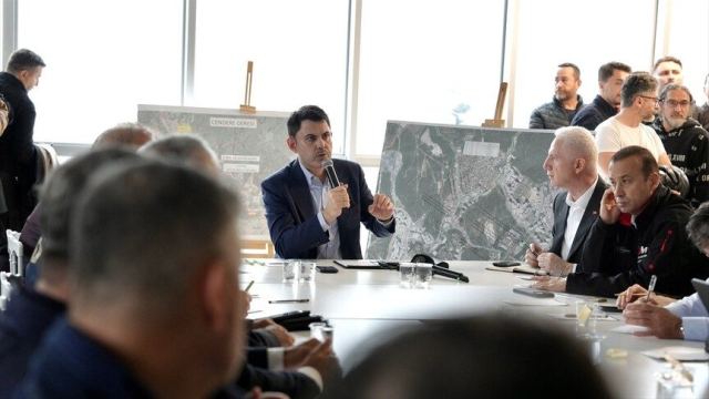 Bakan Kurum İstanbul'daki Selin İzlerini Silmek İçin İnceleme Yaptı