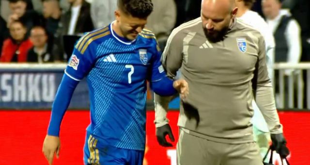 Beşiktaşlı Milot Rashica, Kosova-Avusturya maçında sakatlandı