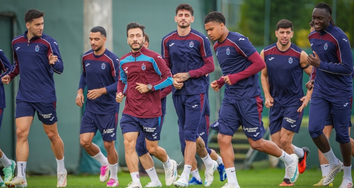 Trabzonspor, Hearts Maçı Hazırlıklarına Başladı