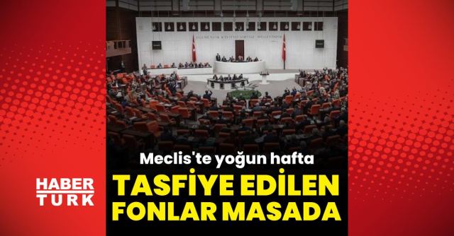 TBMM'de Tasfiye Edilen Yatırım Fonları Görüşülecek