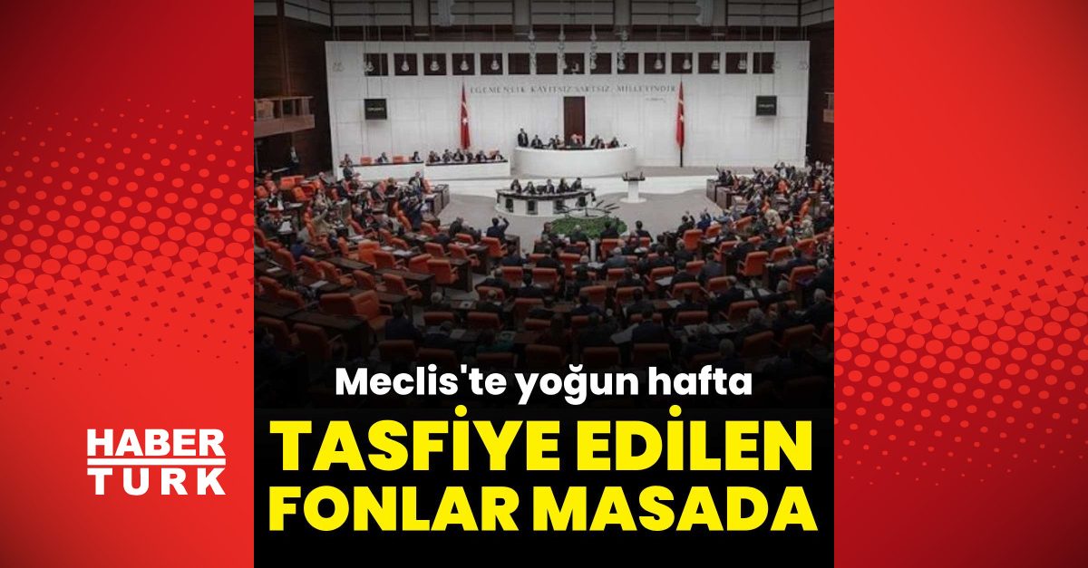 TBMM'de Tasfiye Edilen Yatırım Fonları Görüşülecek