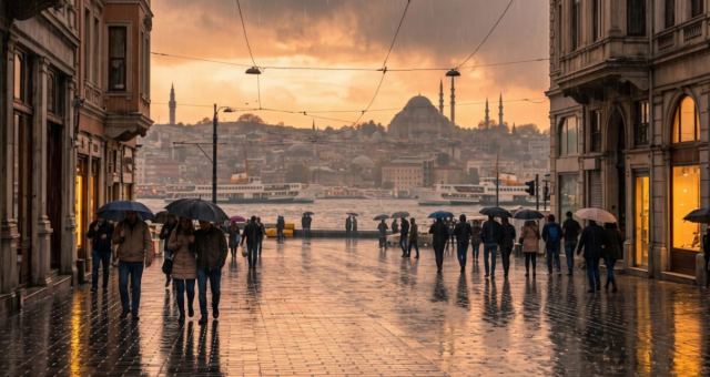 İstanbul için yağış uyarısı: Cuma akşamı dikkat edilmeli