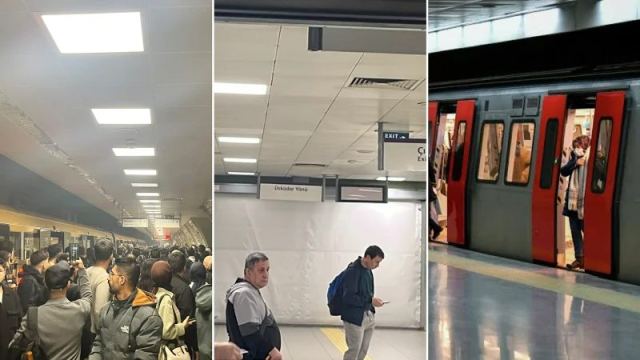 Üsküdar-Çekmeköy metrosunda tünelde patlama yaşandı