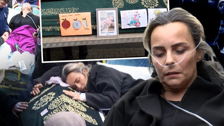 Maltepe'de 5 yaşındaki Gülce'nin cenazesi defnedildi
