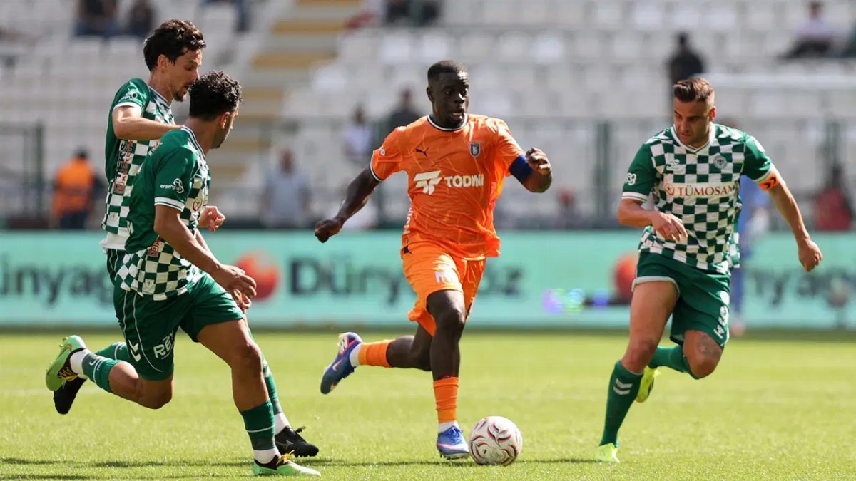 Konyaspor ve Başakşehir arasında golsüz berabere sona erdi