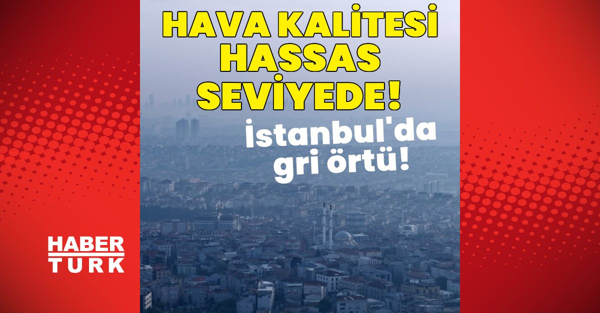 İstanbul'da Hava Kalitesi Hassas Seviyede Gözlemleniyor
