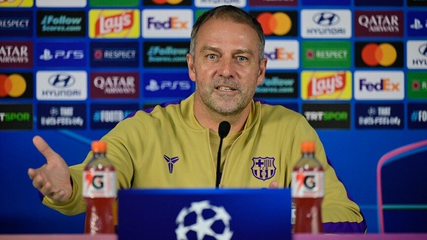 Barcelona Teknik Direktörü Hansi Flick, Galatasaray Atmosferine Hazırlanıyor