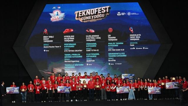 TEKNOFEST Güneydoğu'da düzenlenen yarışmalarda ödüller verildi