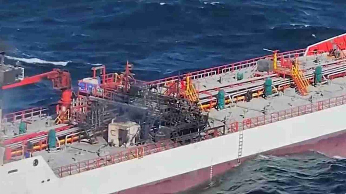 Romanya Hava Sahasında Rus İHA'ları: İki Tanker Yangın Çıkardı