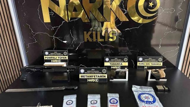 Kilis merkezli uyuşturucu operasyonunda 6 kişi tutuklandı