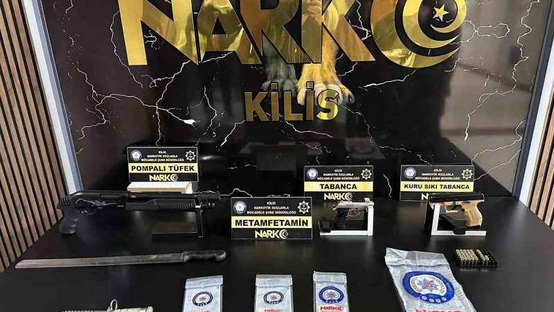 Kilis merkezli uyuşturucu operasyonunda 6 kişi tutuklandı