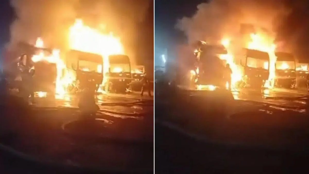Beylikdüzü'nde TIR garajına kundaklama saldırısı gerçekleşti