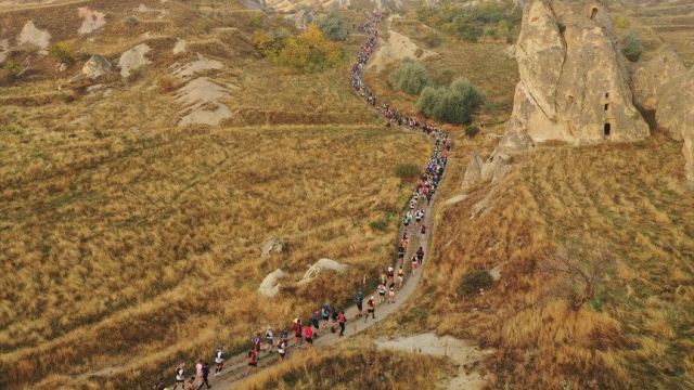 Kapadokya Ultra Trail Koşusu, 78 Ülkeden Sporcularla Başladı