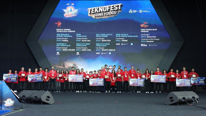 TEKNOFEST Şanlıurfa'da Türkiye birincisi gençler projeleriyle geleceğe hazırlanıyor