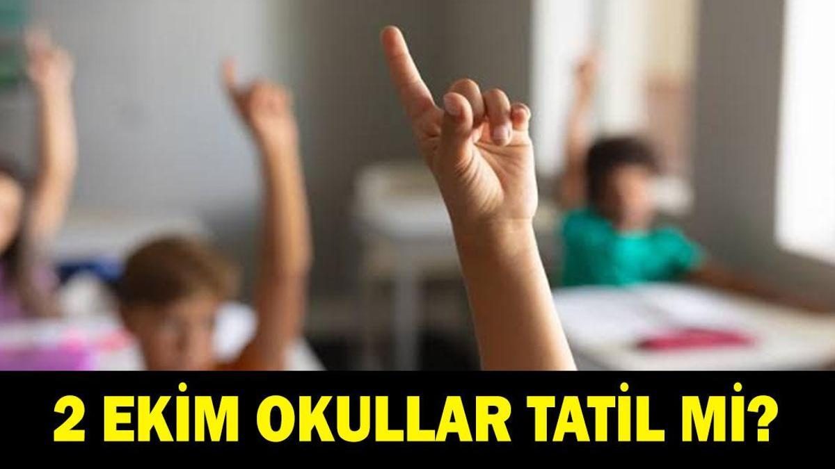İstanbul'da 2 Ekim Okullar Tatil Mi? Valilik Açıklaması Bekleniyor