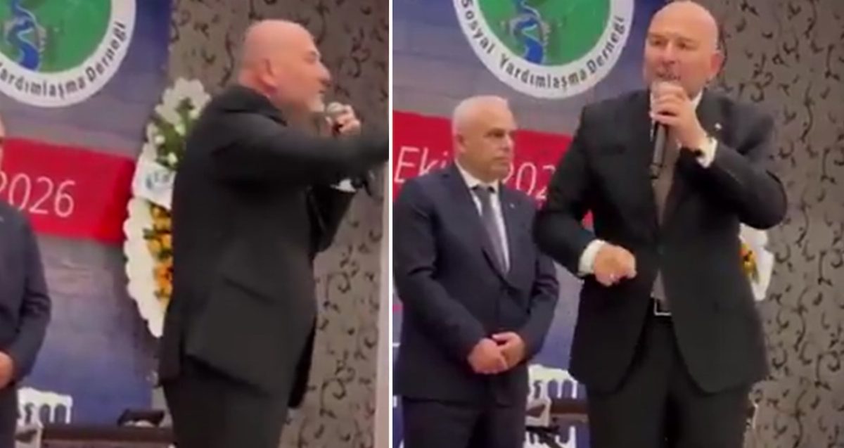 Süleyman Soylu Sancaktepe'de AKP'lilere sert eleştirilerde bulundu