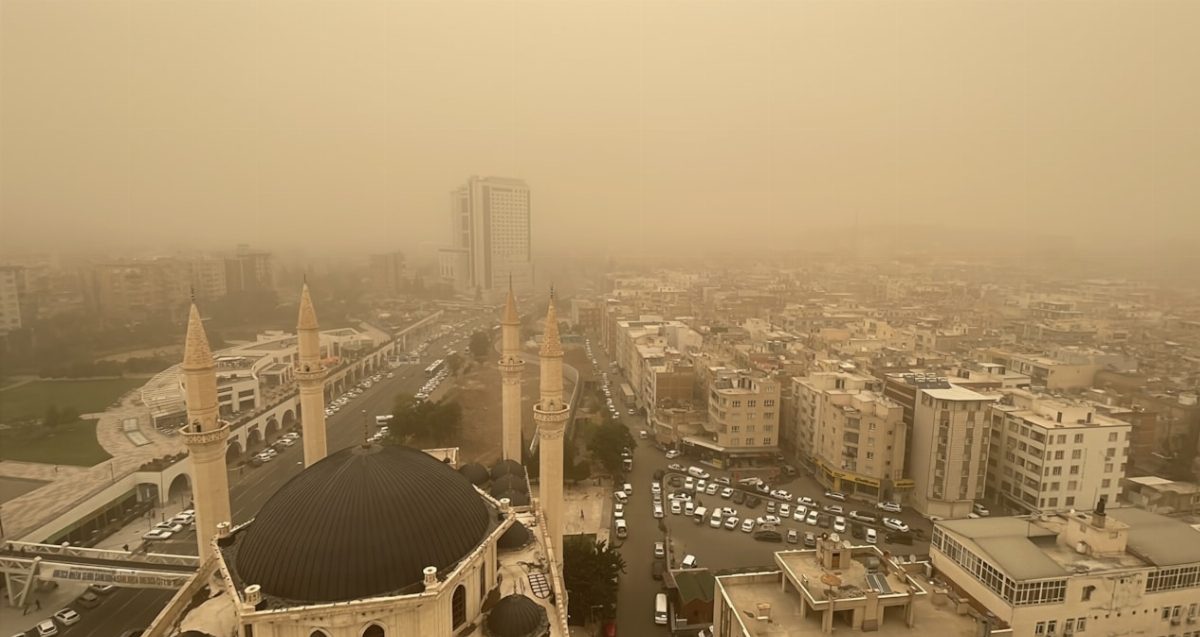 Meteoroloji uyardı; Güneydoğu'da toz taşınımı etkili oldu