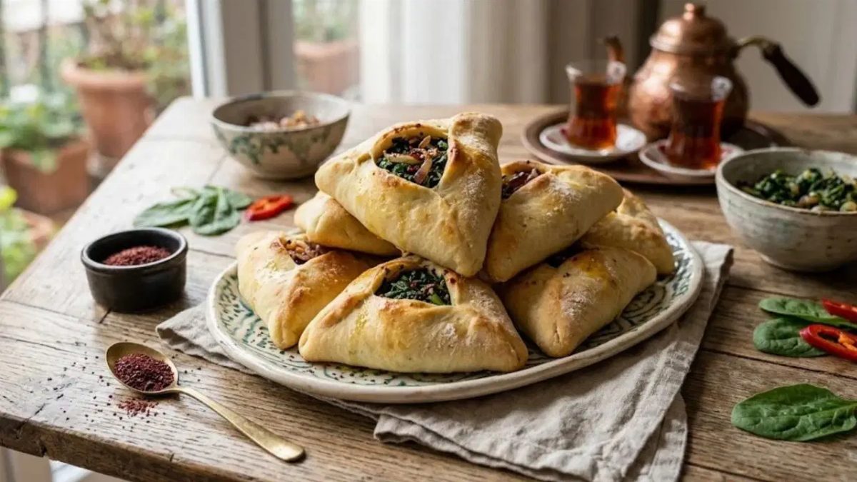 Ispanaklı Fatayer Tarifi: Orta Doğu Mutfağından Lezzetler