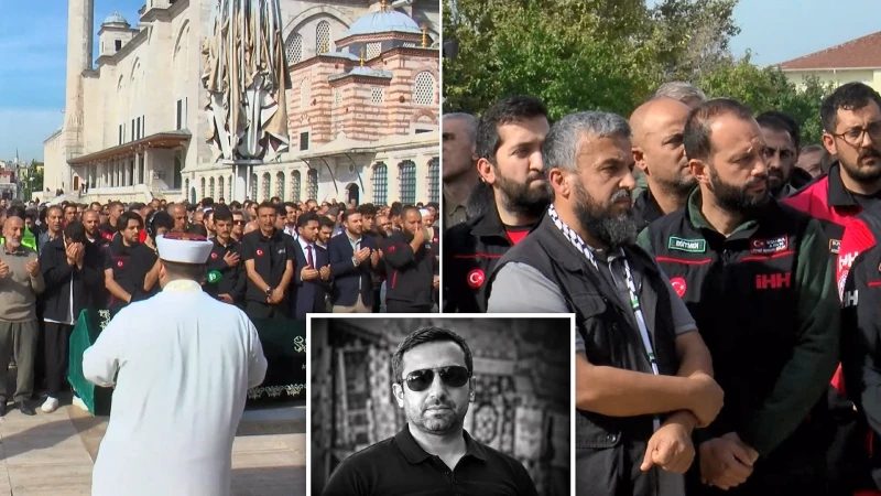 İHH Eğitmeni Sinan Yavuz'un Cenazesi İstanbul'da Toprağa Verildi