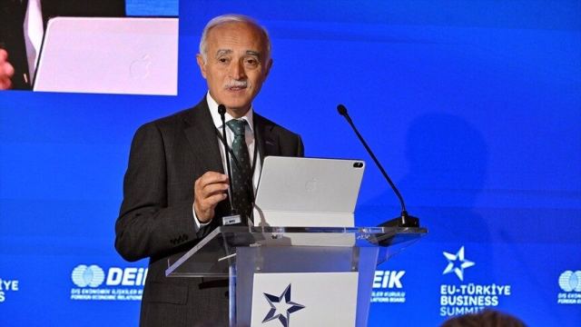 DEİK Başkanı Olpak, Brüksel'de Türkiye-AB ekonomik işbirliği çağrısı yaptı