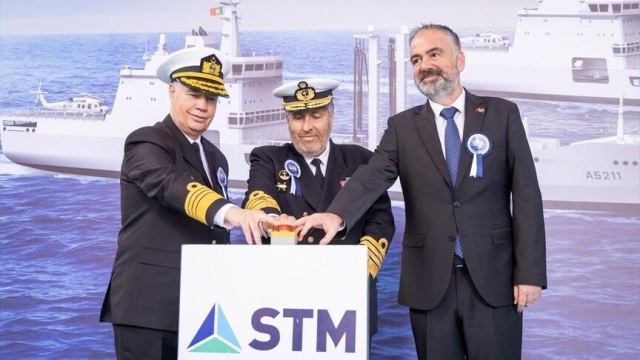 Portekiz'e İkinci Lojistik Destek Gemisi Kızağa Alındı