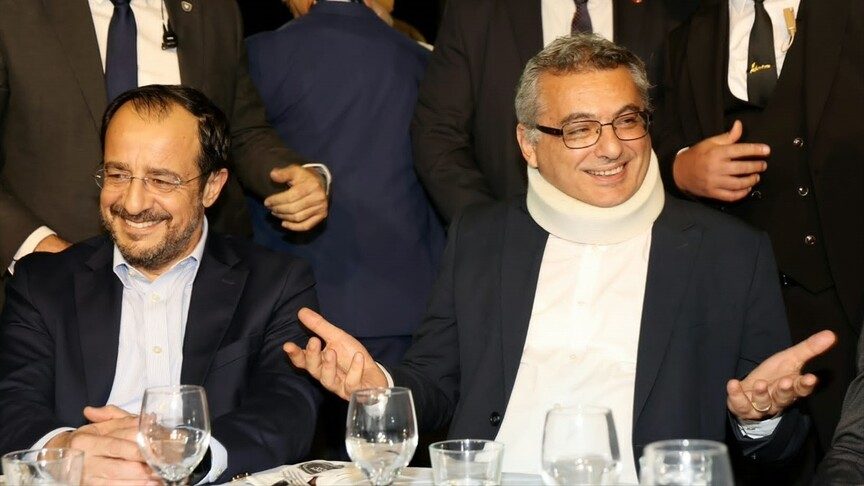 KKTC Cumhurbaşkanı Erhürman ve GKRY Lideri Hristodulidis Pile'de buluştu