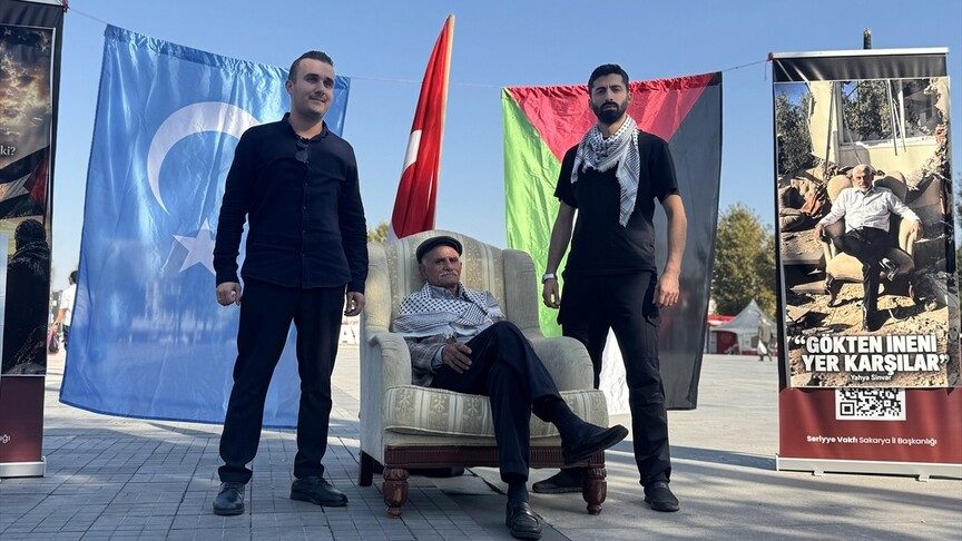 Sakarya'da Gazze'deki Soykırıma Tepki Verildi