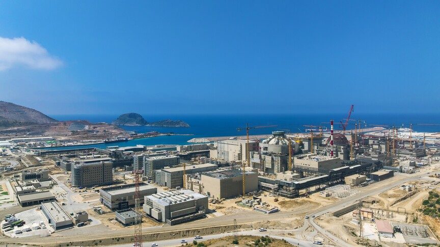 Rosatom Akkuyu NGS'de ilk reaktörü Aralık'ta devreye alacak