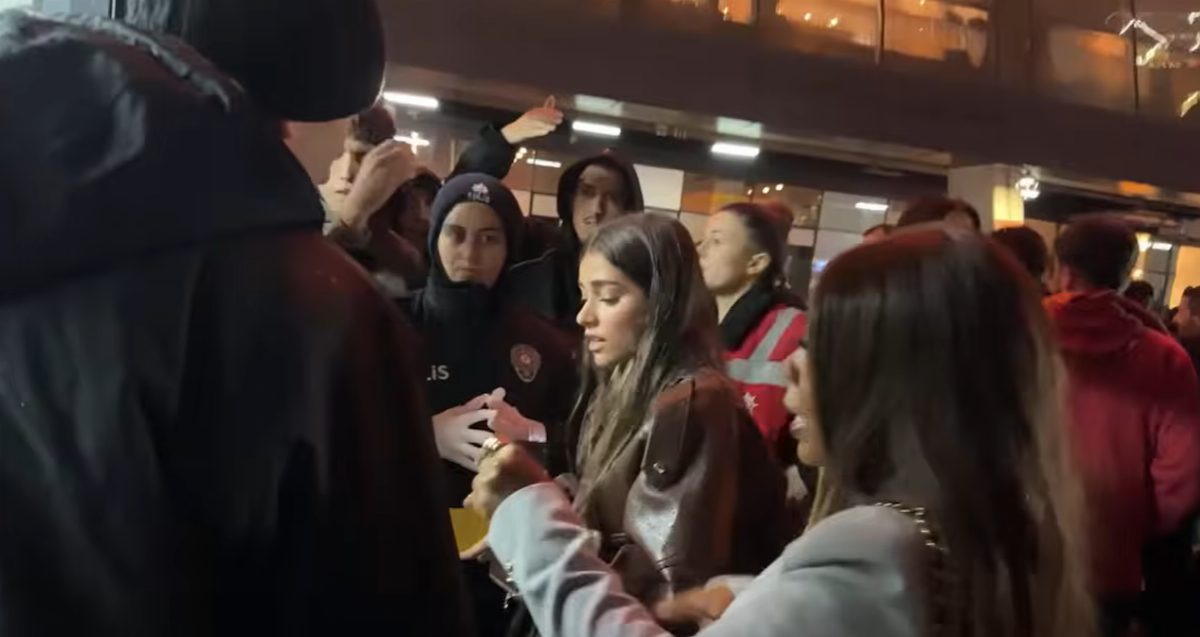 Galatasaray stadyumunda Yamal'ın sevgilisiyle güvenlik tartışması