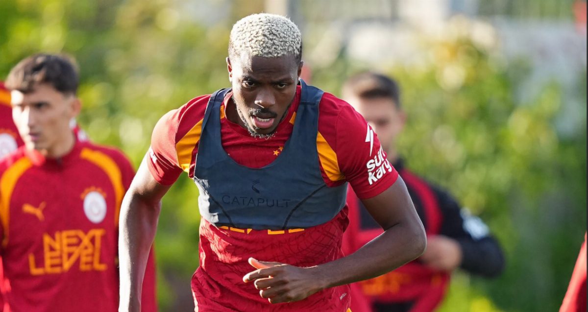 Galatasaray'da Victor Osimhen Takımla Çalışmalara Başladı
