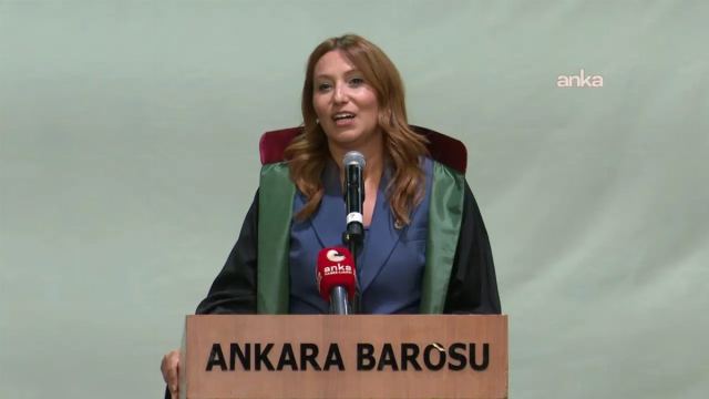 Ankara Barosu'nda başkanlık seçiminde Elçin Özge Şimşek Çağlayan seçildi