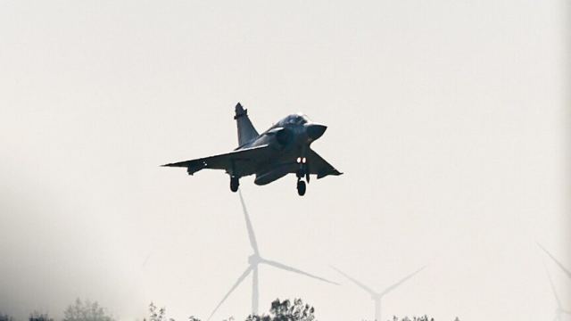 Fransa'da Mirage 2000D Savaş Uçağı Düştü