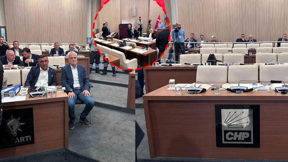 Eyüpsultan seçiminde CHP'li üyelerin tehdidi kamerada görüntülendi