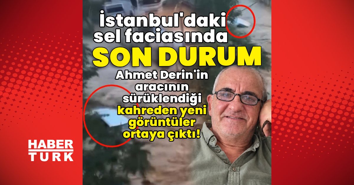 Pendik'te sel felaketinde kaybolanlar için arama çalışmaları sürüyor