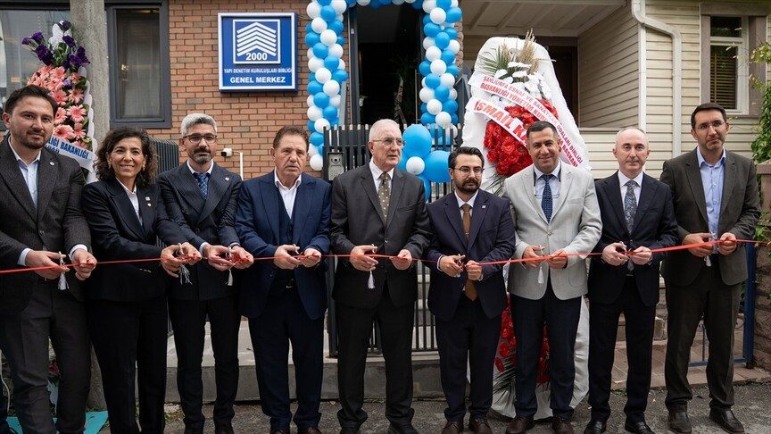 Yapı Denetim Kuruluşları Birliği Genel Merkezinin yeni binası açıldı