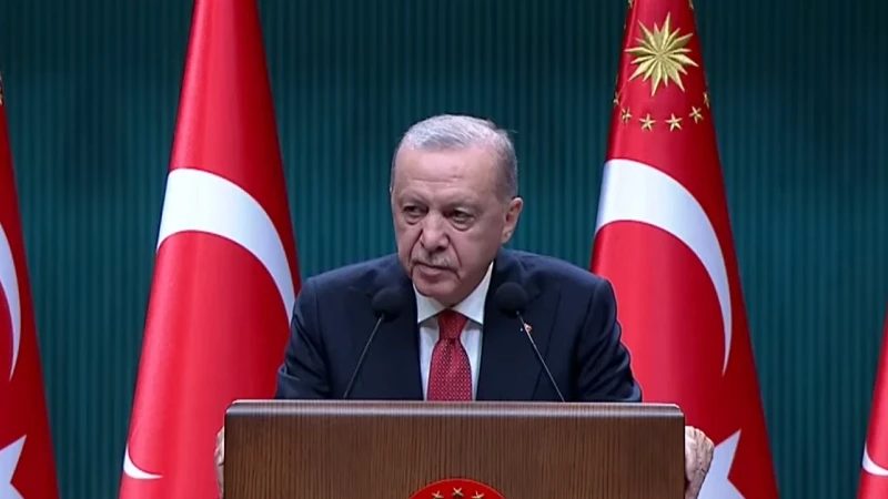 Cumhurbaşkanı Erdoğan Kabine Toplantısı'nda açıklamalarda bulundu