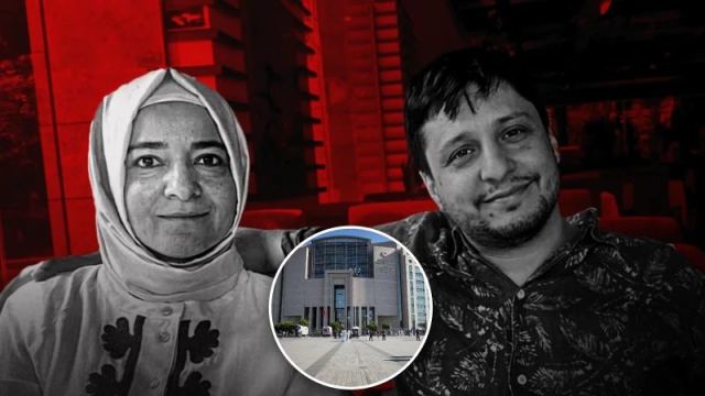 Fatma Betül Sayan Kaya ve eşi adliyede ifade verdi