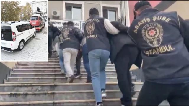 İstanbul'da Hasarsız Raporla Pert Araç Satan Şüpheliler Yakalandı