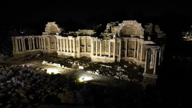 Antalya'nın Gece Müzeciliği Uygulaması Turistleri Ağırlıyor