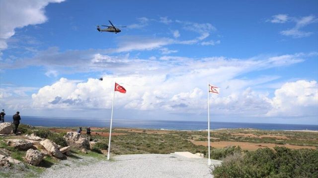 KKTC'de Şehit Yüzbaşı Cengiz Topel Tatbikatı yapıldı