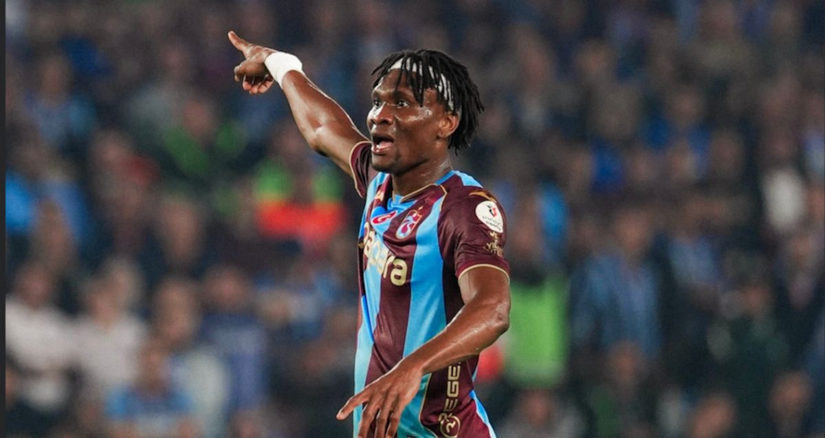 Trabzonsporlu Chibuike Nwaiwu'dan Beşiktaşlı Vlahovic'e gönderme