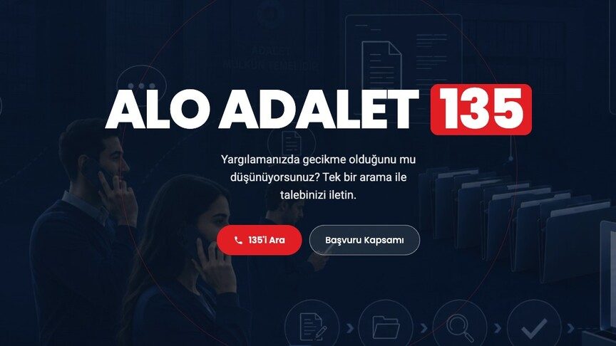 Bakan Gürlek, 'Alo Adalet 135' hattını tanıttı