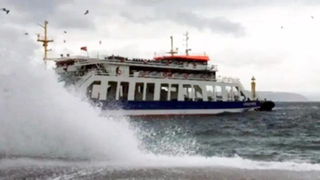 İDO, İstanbul'daki Fırtına Nedeniyle Seferlerini İptal Etti